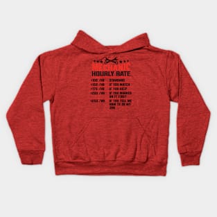 Mechanic Hourly Rating Kids Hoodie